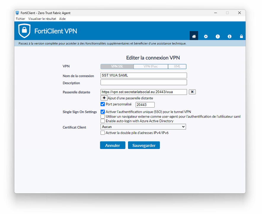 3 Vpn Install Forticlient Config