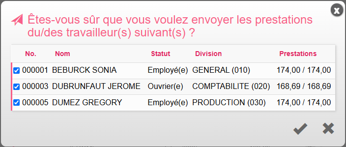 10 Prestations Envoi